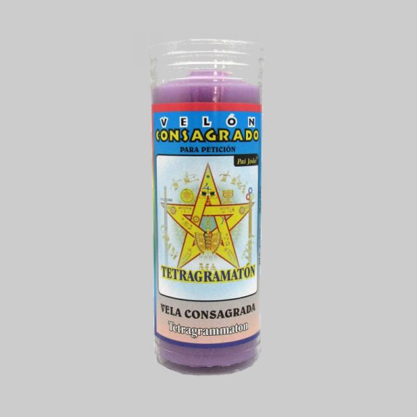Velón Consagrado Tetragramaton 