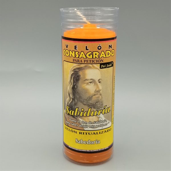 Velón Consagrado Sabiduría