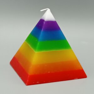 Vela Pirámide 7 Colores
