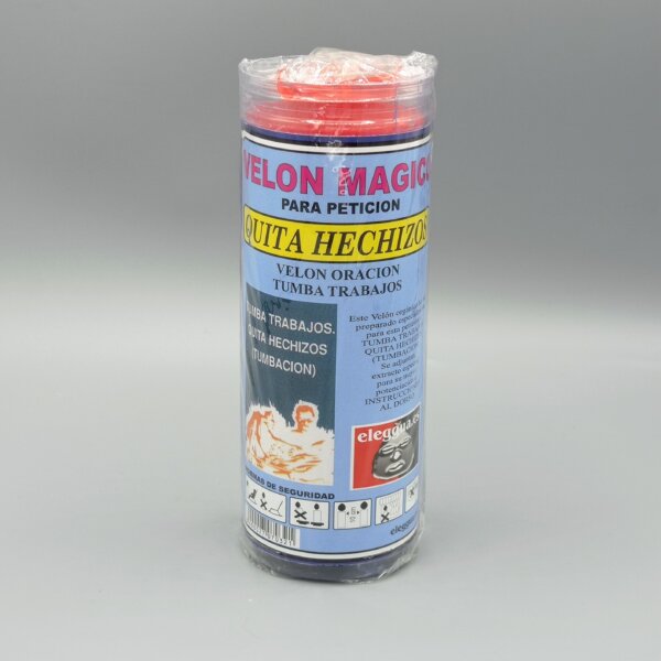 Velón Mágico con Aceite Quita Hechizos