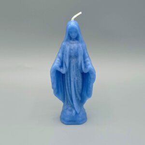 Vela Virgen Milagrosa Azul 15cm