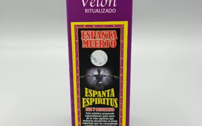 Poderos Velón Ritualizado Espanta Muertos