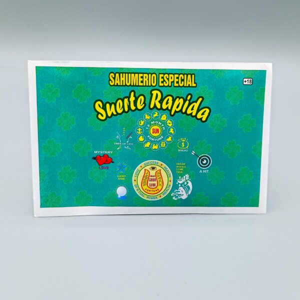 Sahumerio Especial Suerte Rápida