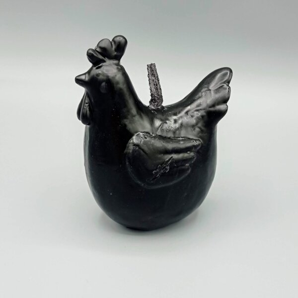 Vela Forma Gallina Negra