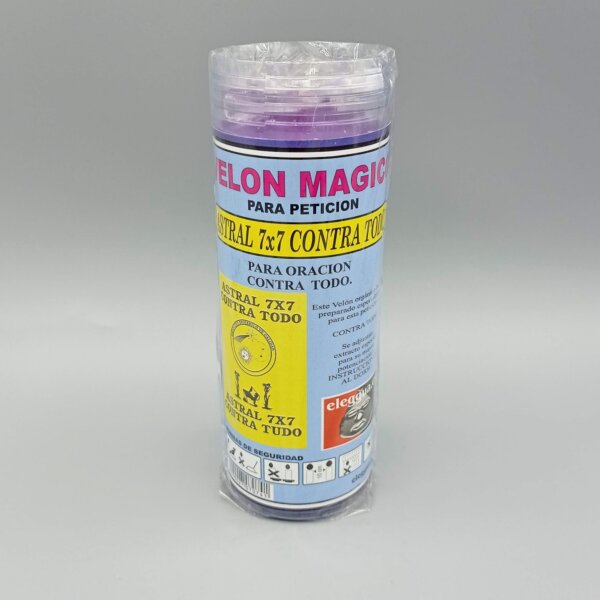 Velón Mágico con Aceite Astral 7x7