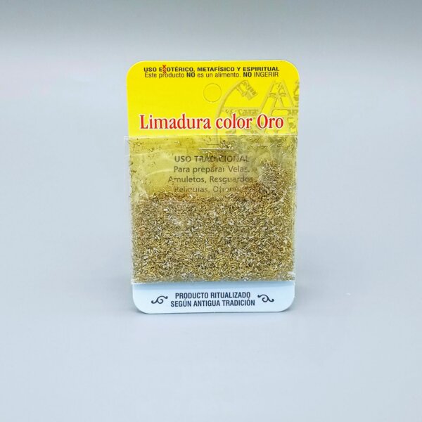 Limadura Color Oro
