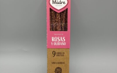 Incienso Sagrada Madre de Rosas y Olíbano
