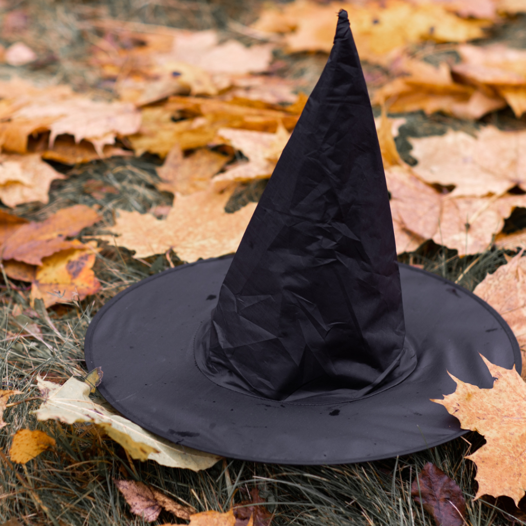 origen halloween sombrero bruja