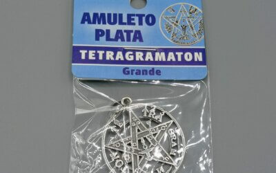 Amuleto Tetragrammatón de Plata Grande