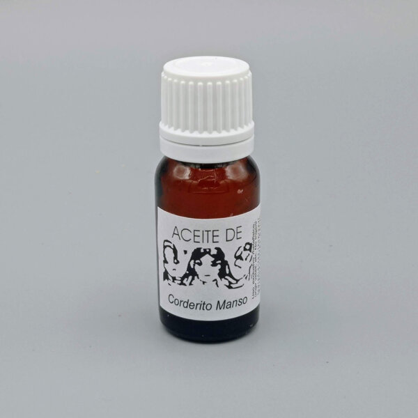 Aceite Corderito Manso para Rituales