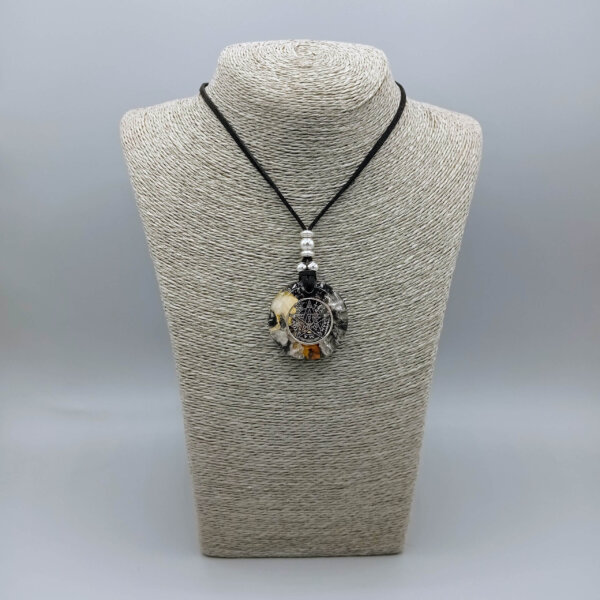 colgante-orgonita-tetragrammaton-negro Colgante Orgonita con Tetragrammatón Negro