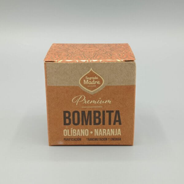 Bombita Premium Sagrada Madre de Olíbano y Naranja