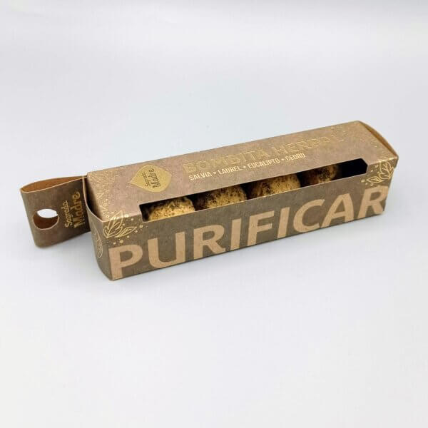 Bombita Herbal Sagrada Madre Purificar